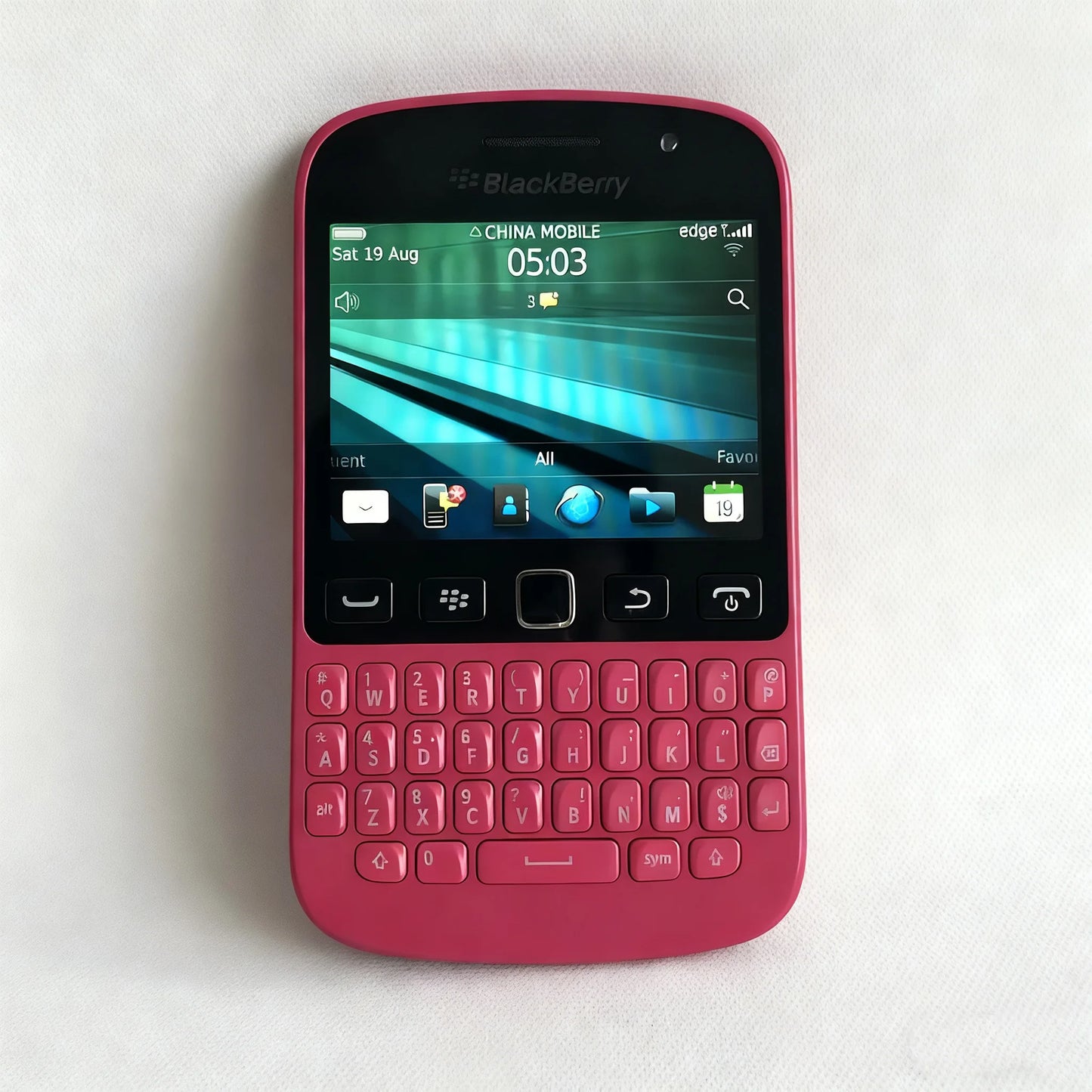 Blackberry 9720 GSM 3G Mobile Cell Phone 2.8" 5MP WiFi Original Unlocked Smartphone QWERTY Keyboard Cellphone Made on 2013 Year
