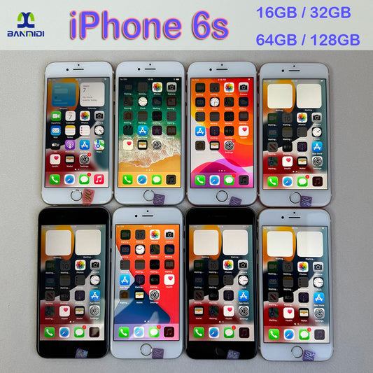 Apple iPhone 6S 4.7inch IOS Original Unlocked Mobile Phone 16/32/64/128GB ROM 2GB RAM 12MP 4G LTE Original 90% New CellPhone