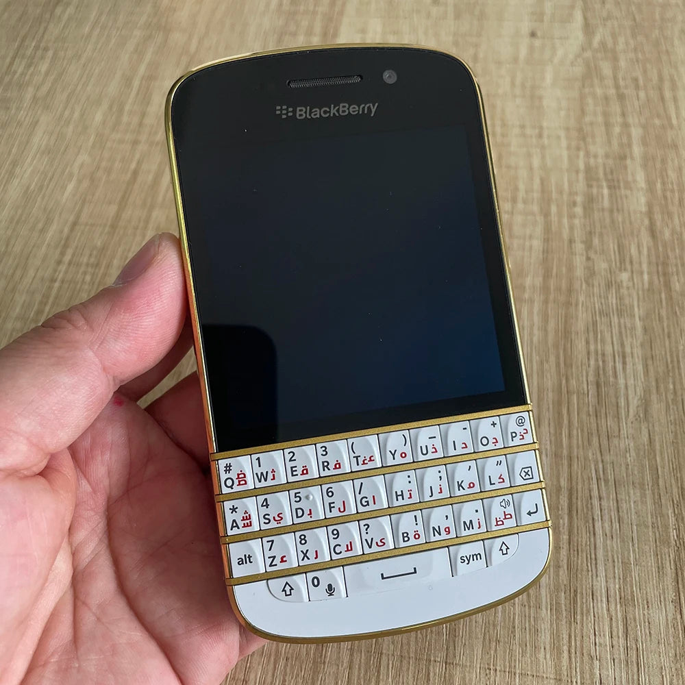 Original Blackberry Q10 4G Mobile Phone Arabic Keyboard 3.1" 2GB RAM 16GB ROM 8MP Dual Core Cellphone BlackBerryOS SmartPhone