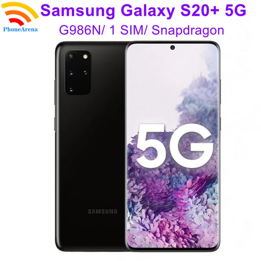 Samsung Galaxy S20 Plus S20+ 5G G986N 12GB RAM 256GB ROM 6.7" NFC Snapdragon Octa Core Original Unlocked Android Cell Phone