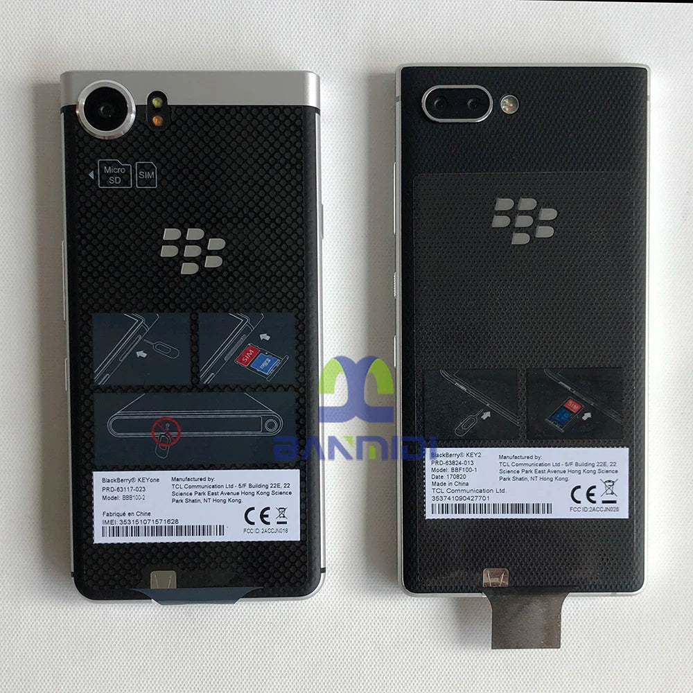 Original BlackBerry Keyone K1 Cellphone QWERTY Keyboard 12MP 4.5" 3GB RAM 32GB ROM 3G 4G LTE Unlocked Android KEY1 Mobile Phone
