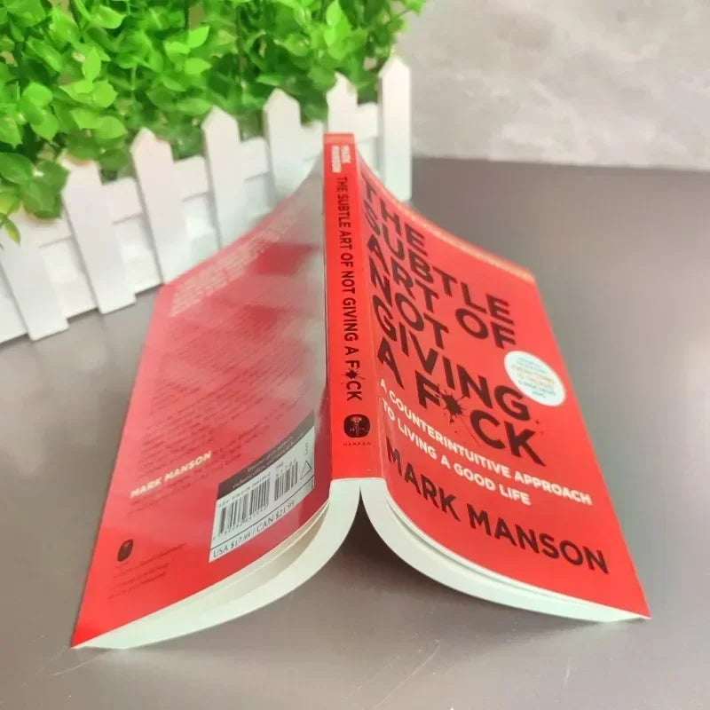 The Subtle Art of Not Giving A CAO/Reshape Happiness/How To Live As You Want By Mark Manson Self Management Stress Relief Book