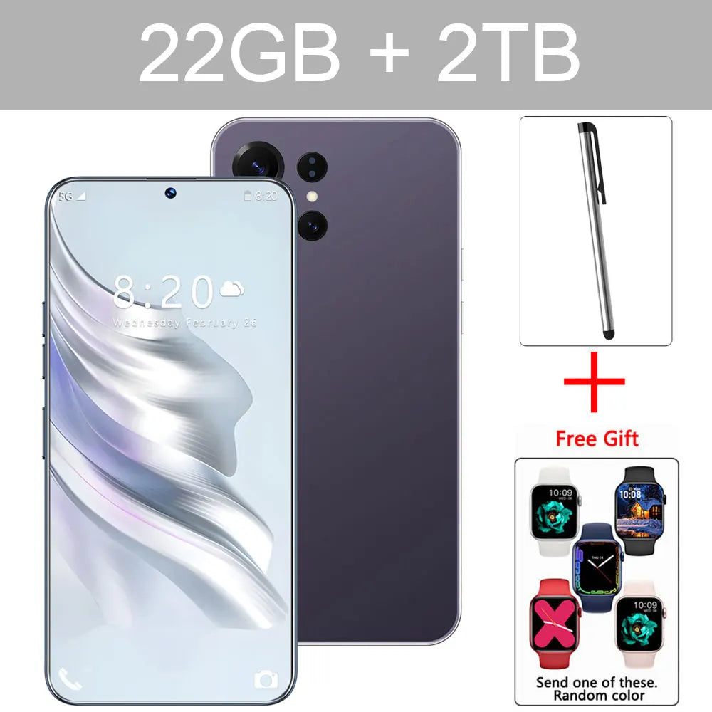 2026 HOT NEW S26 Ultra Smartphone 7.3HD Global Version Cellphones 5G Dual Card Cheap Cell Phone 7800mAh Android 14 Mobile Phones