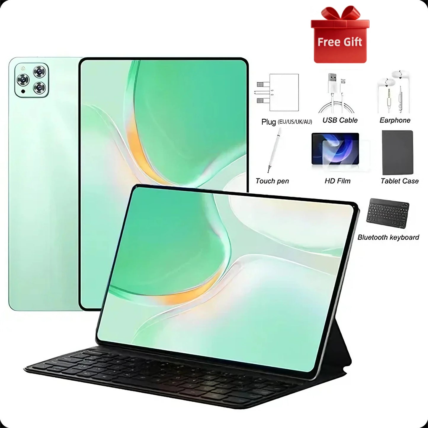 2026 12 inch iPad Air Pro 5G Tablet 24GB+2T 20000mAh Snapdragon 8Gen3  Android 16 5G Dual SIM GPS WIFI Original tableta android