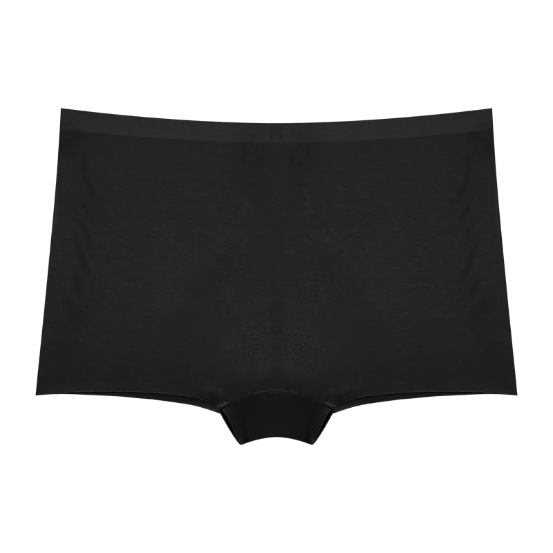 3Pcs Women's Seamless Sports Boxers Underwear Female Solid Color Panties Comfortable Brief Cozy Lingerie Intimate Underpant S-XL