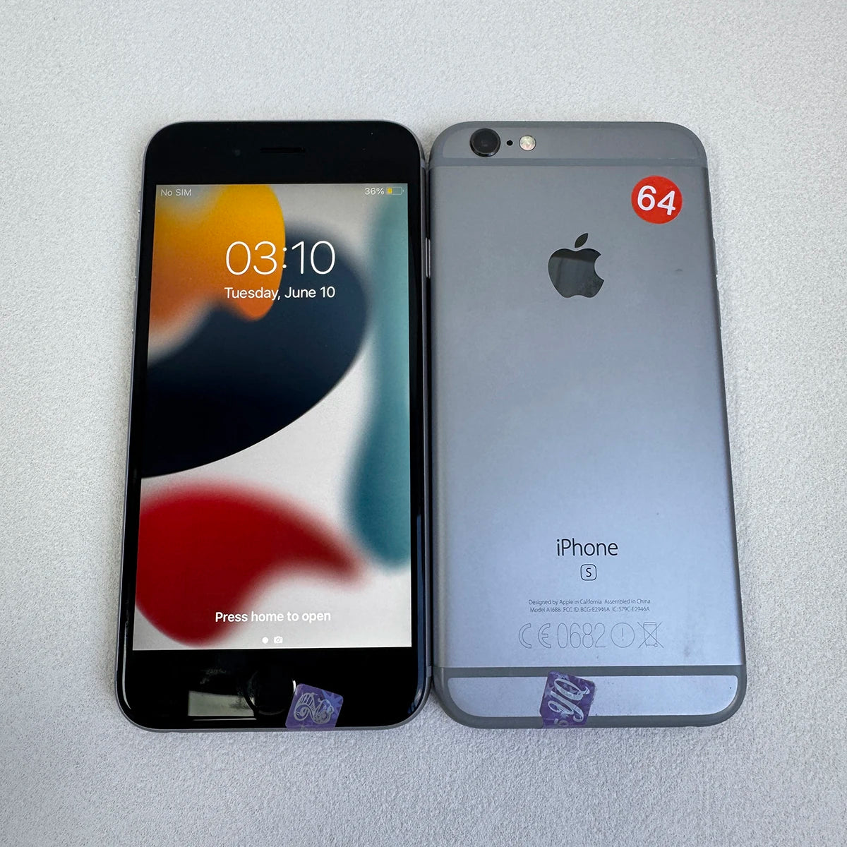 Apple iPhone 6S 4.7inch IOS Original Unlocked Mobile Phone 16/32/64/128GB ROM 2GB RAM 12MP 4G LTE Original 90% New CellPhone