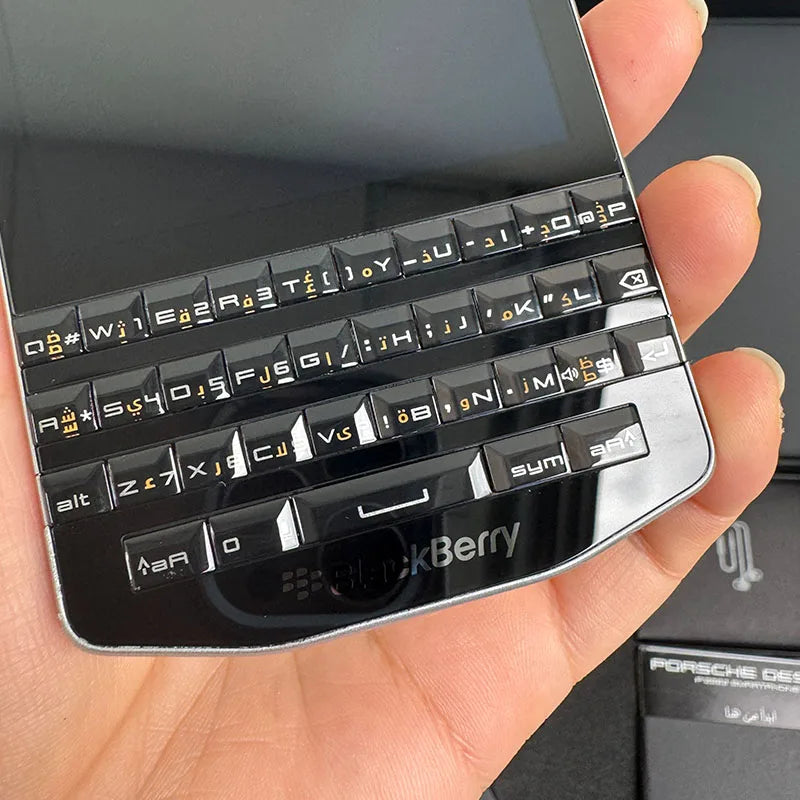 BlackBerry Original P'9983 Cellphone 64GB 2GB RAM 8MP Camera Arabic Keyboard Unlocked Phone Bluetooth Supported