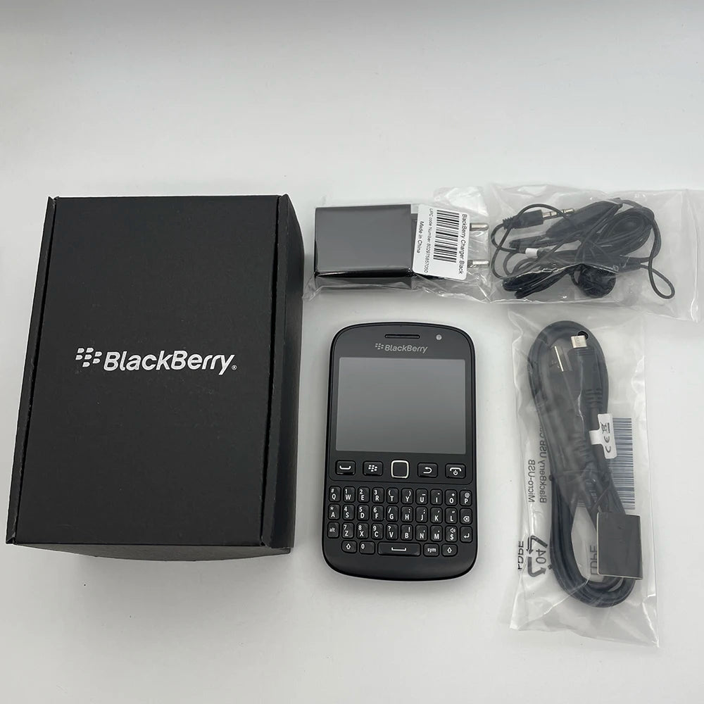 Original Blackberry 9720 Samoa 2G 3G Mobile Cell Phone 2.8" 5MP WiFi BlackBerry OS Smartphone QWERTY Keyboard Cellphone Unlocked