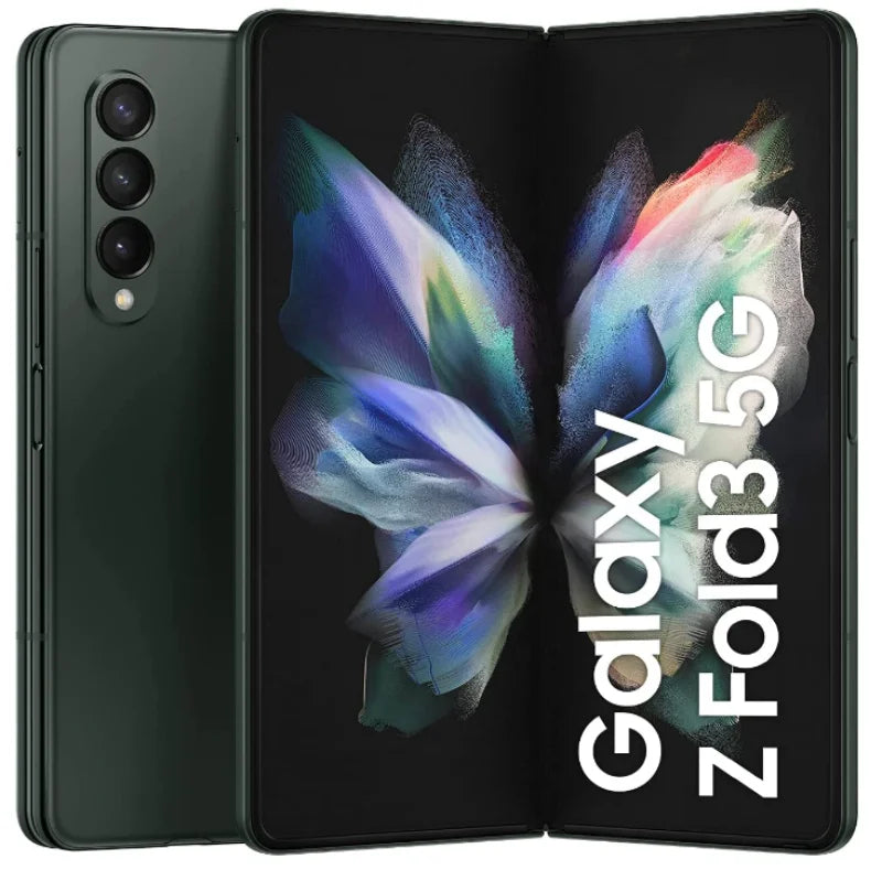 Samsung Galaxy Z Fold 3 Fold3 5G F926N F926U1 F926B 7.6" Foldable 12GB 256/512GB NFC Snapdragon 99% New Original Cell Phone