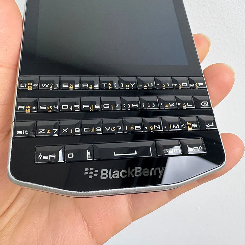 BlackBerry Original P'9983 Cellphone 64GB 2GB RAM 8MP Camera Arabic Keyboard Unlocked Phone Bluetooth Supported