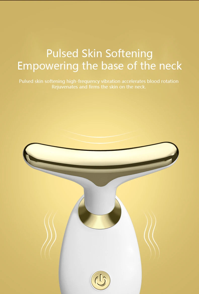 Face Neck Massager Household Lifting And Firming Facial Electric Introduction Lifting And Firming Beauty Massage Face Care Tools