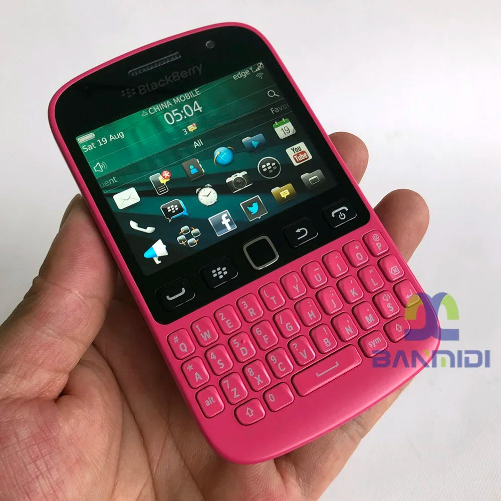 Original Blackberry 9720 Samoa 2G 3G Mobile Cell Phone 2.8" 5MP WiFi BlackBerry OS Smartphone QWERTY Keyboard Cellphone Unlocked