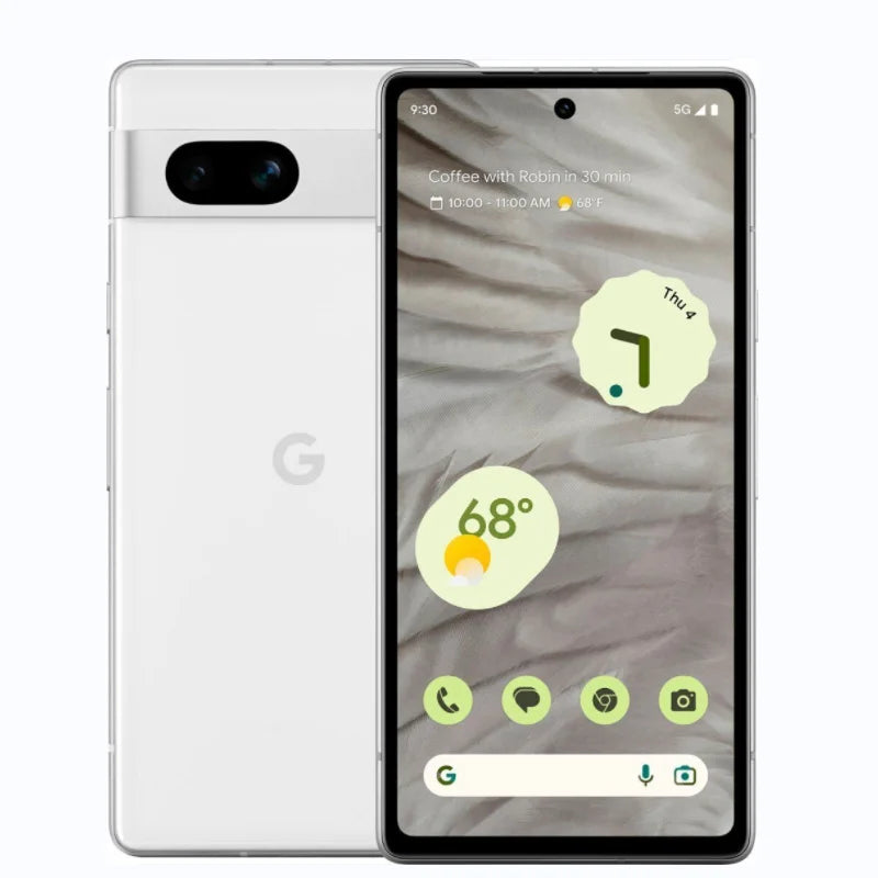 Google Pixel 7A 128GB ROM 6.1" OLED 8GB RAM NFC Google Tensor G2 eSIM Octa Core Unlocked Android Pixel7A Original Mobile Phone