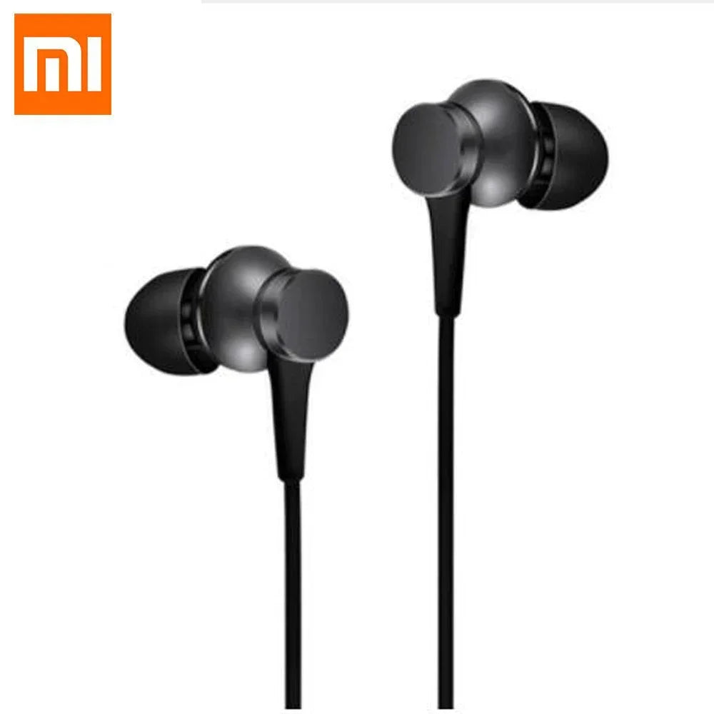 Original Xiaomi Bass Sound Earphone Wired 3.5MM In-ear Sport Music Headphone with Mic HiFi Gaming Headset For Android Smartphone